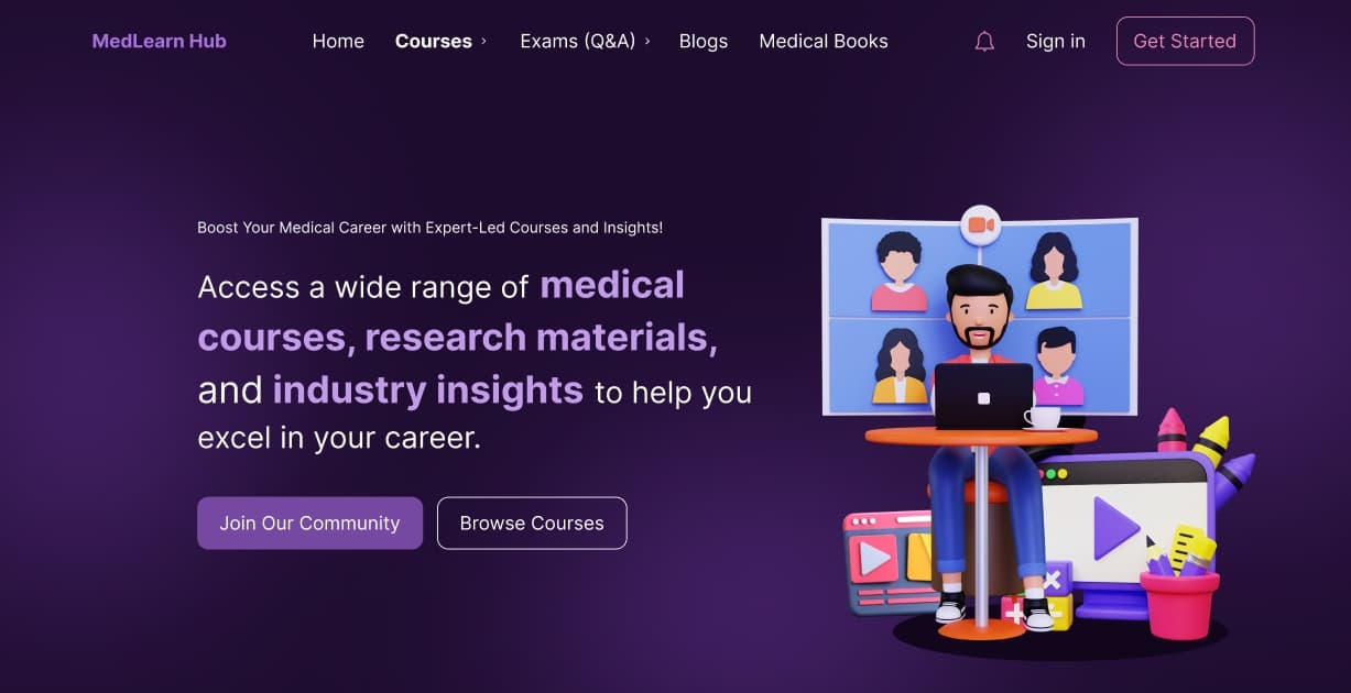 Learning Management Platform & Dashboard